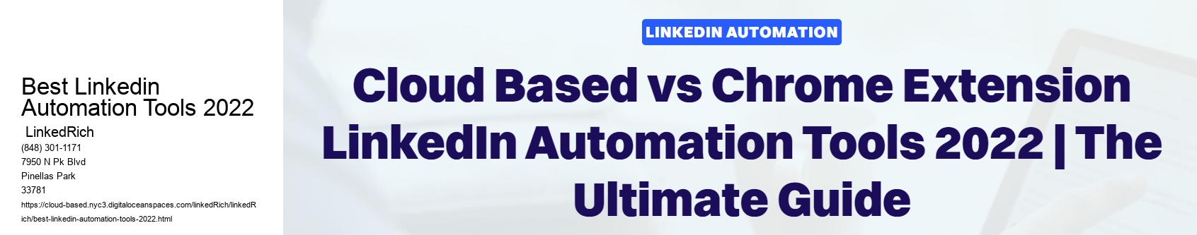 Best Linkedin Automation Tools 2022